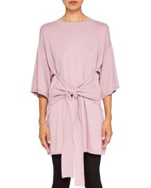 Ted Baker Ted Says Relax Olympy Tie-Front Knit Tunic  at Bloomingdales